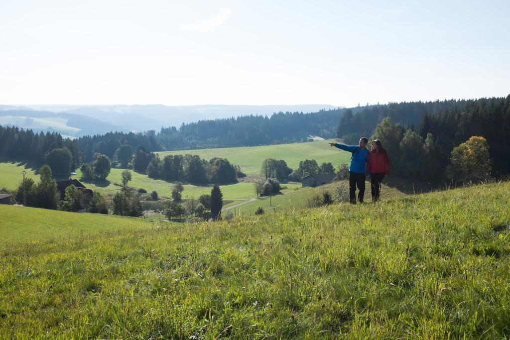 Hoehengasthaus Kolmenhof An Der Donauquelle Furtwangen Exterior foto
